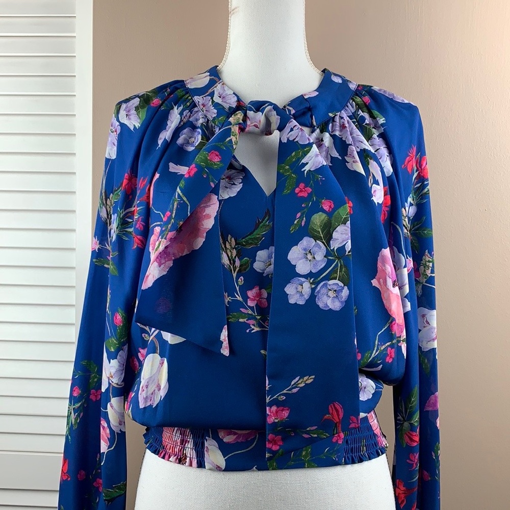 Parker Nyc Floral Blouse